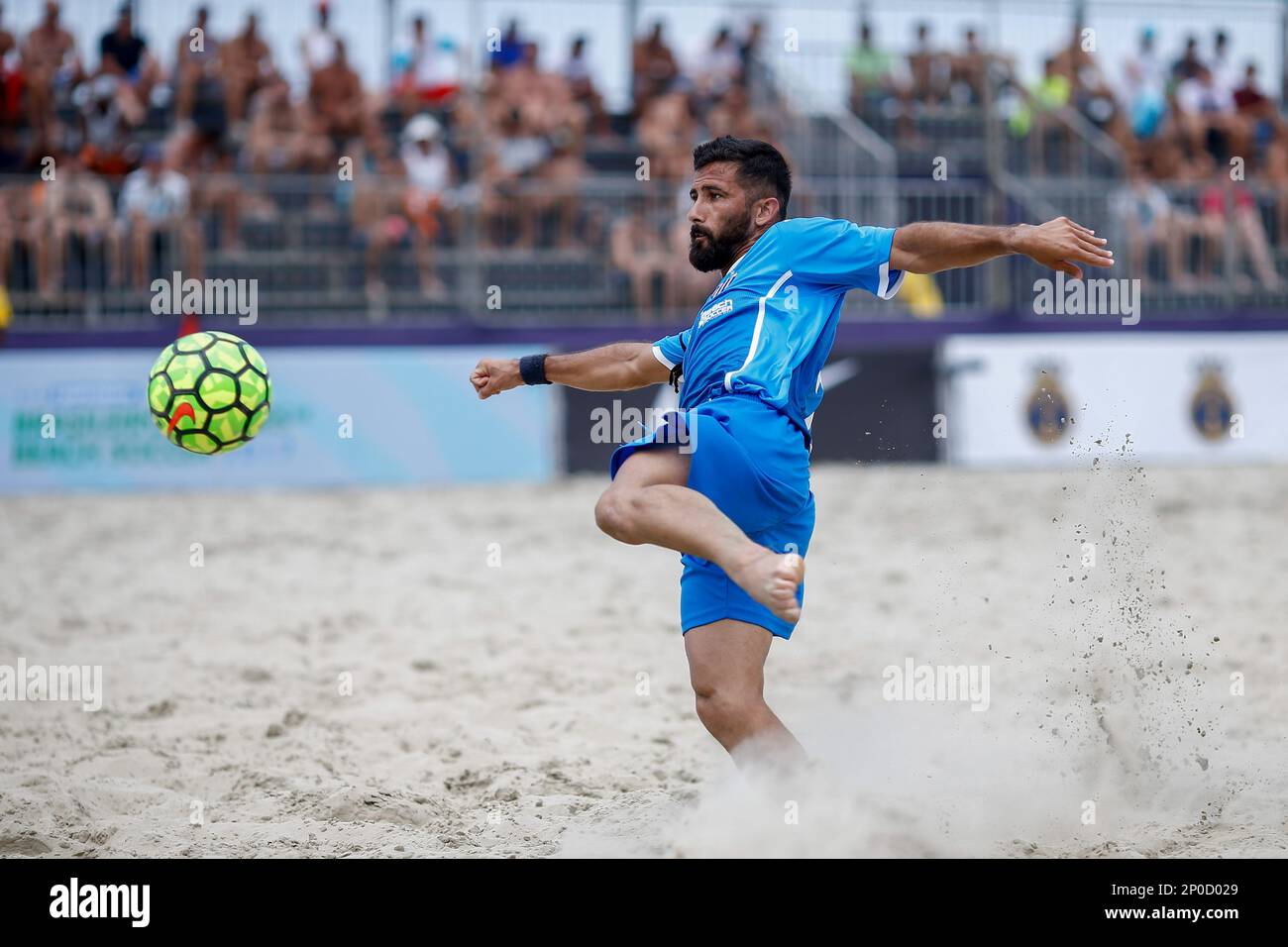 Campeonato Brasileiro de Clubes de Beach Soccer 2017 - Santos - Brasil -  07/01/2017 - 3º dia dos jogos, Sampaio Correa x Gremio - Foto: Marcello  Zambrana/AGIF (via AP Stock Photo - Alamy