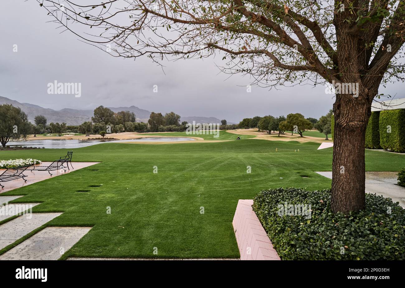 Sunnylands Estate in Palm Springs CA Stock Photo Alamy