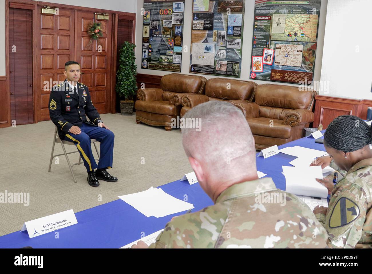 Sgt. 1st Class Heron Perez, III Armored Corps reserve component career