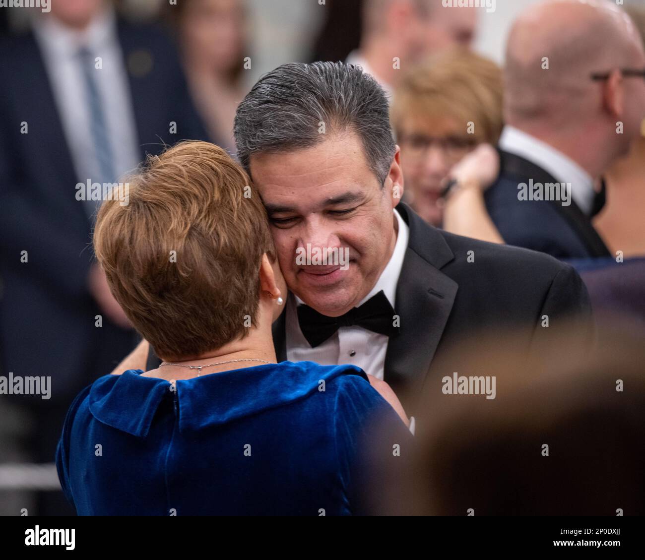 Idaho Attorney General Raul R. Labrador dances with his wife at the ...