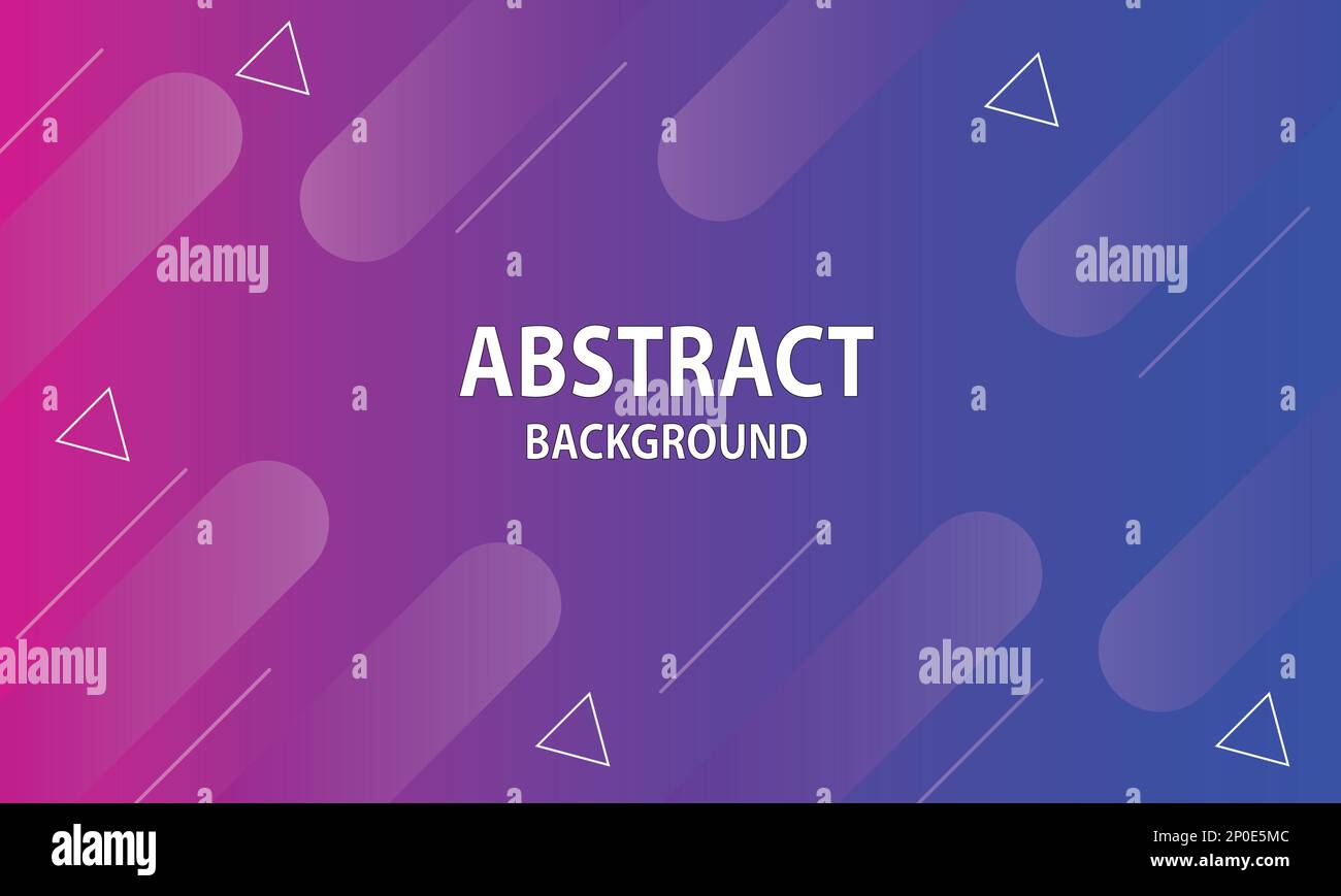 Minimal geometric background. Dynamic shapes composition. Stock Vector