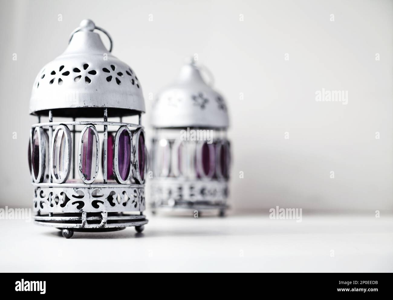 Silver lanterns hi-res stock photography and images - Alamy