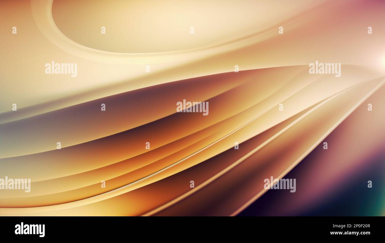 Abstract gradient background yellow and orange gradient lines Stock