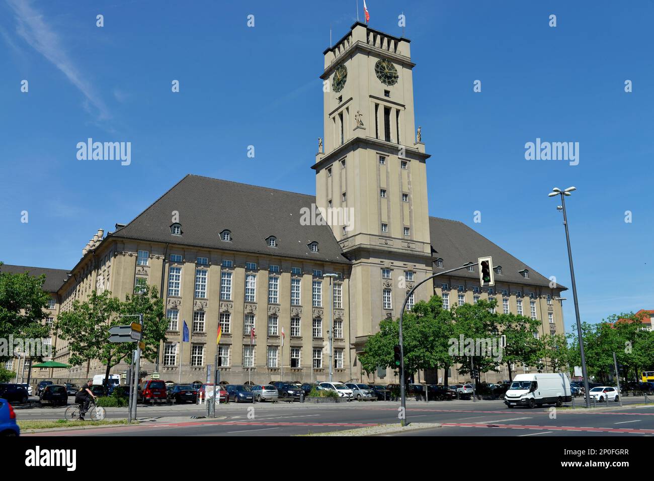Schoeneberg City Hall, John-F.-Kennedy-Platz, Schoeneberg, Berlin ...