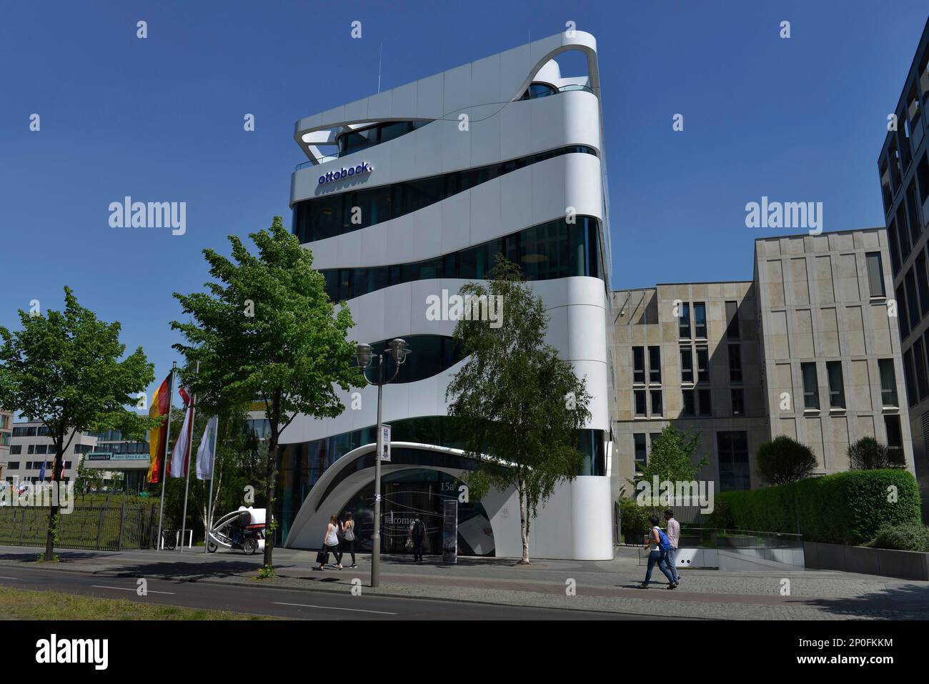 Ottobock Science Center, Ebertstrasse, Mitte, Berlin, Germany Stock