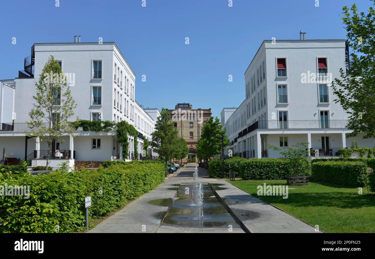 New housing estate, Am Schweizer Garten, Prenzlauer Berg, Pankow