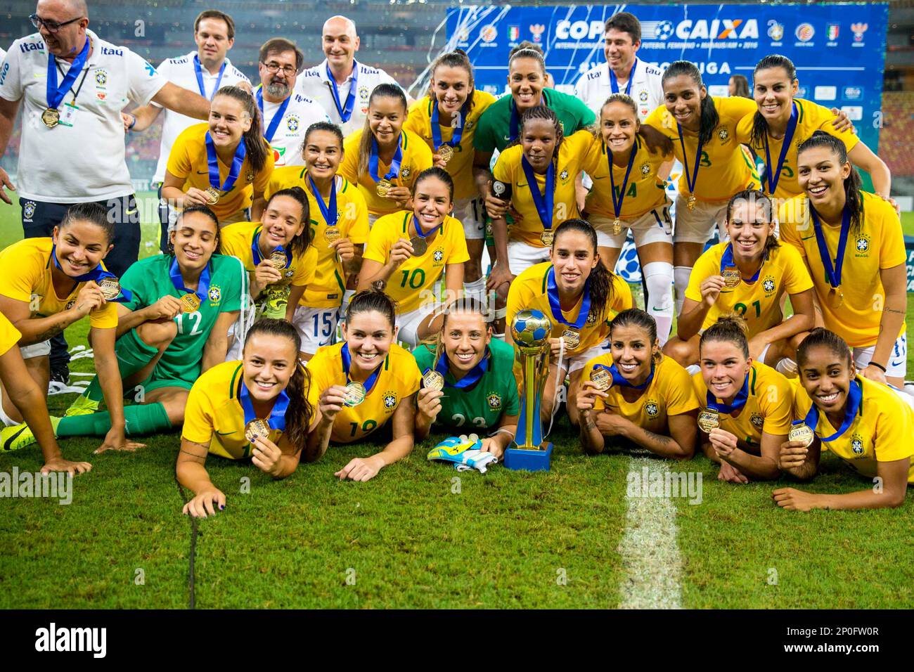 MANAUS - AM - 18/12/2016 - Brasil e Italia fazem a final da Copa