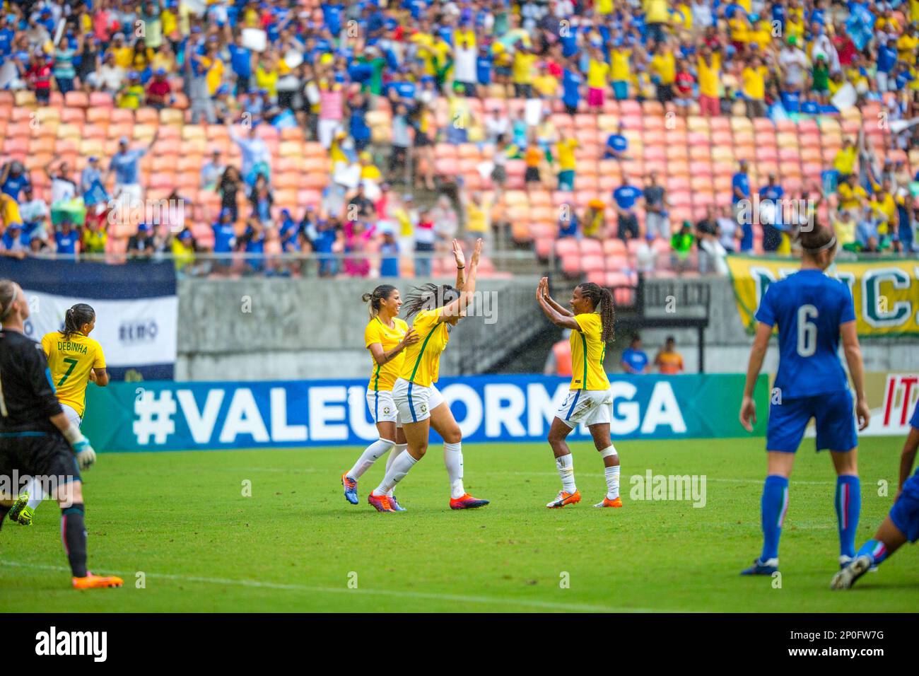 MANAUS - AM - 18/12/2016 - Brasil e Italia fazem a final da Copa