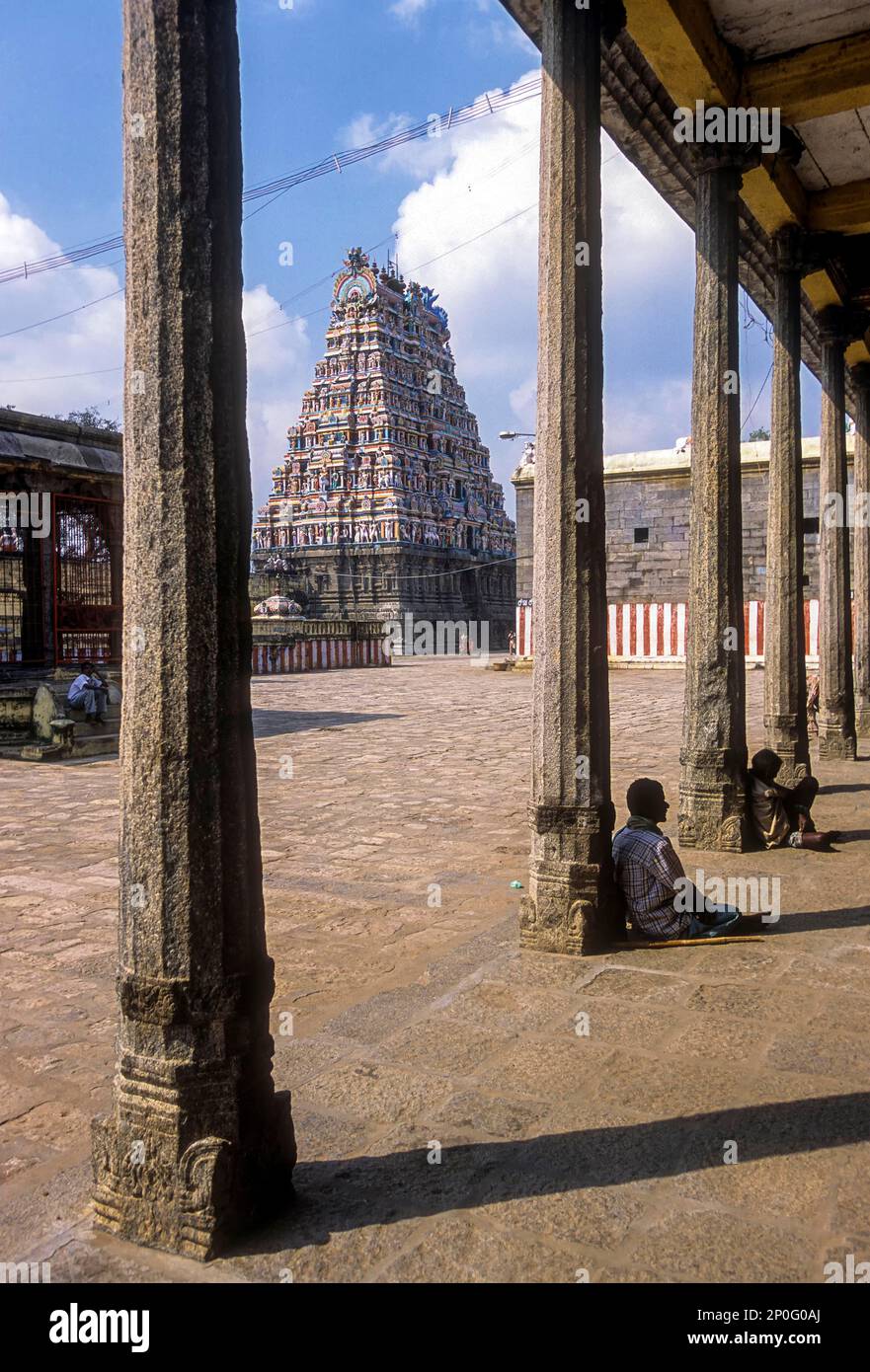 The Virudhagireeswar Vriddhagiriswarar Temple in Virudhachalam Vriddhachalam, Tamil Nadu, South India, India, Asia Stock Photo