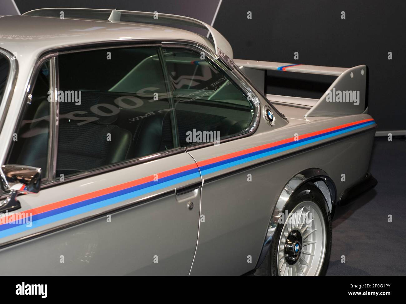BMW 3.0 CSL, lightweight construction, Alpina stripes Stock Photo - Alamy