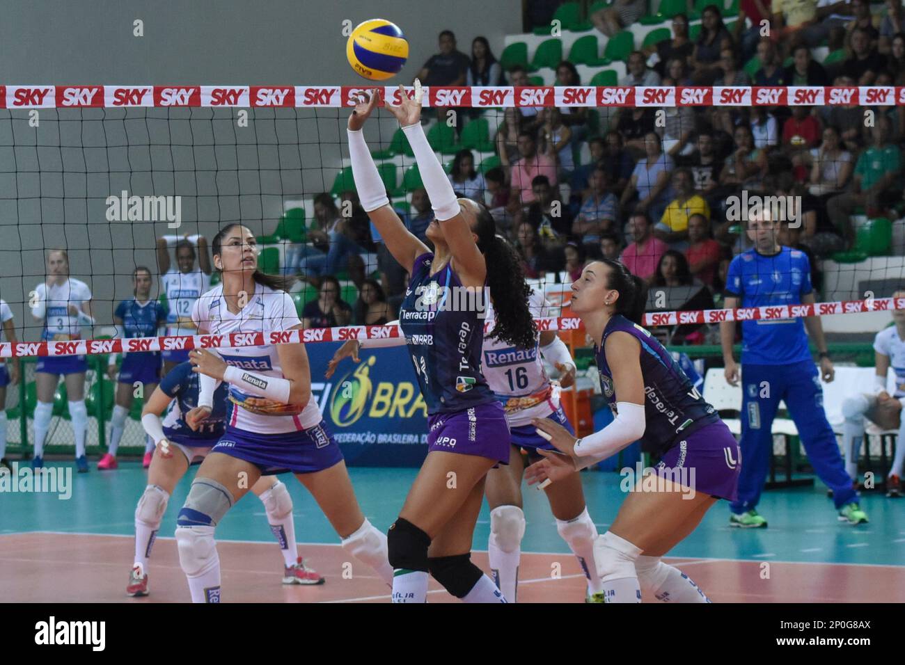 BRASILIA DF 13/12/2016 SUPER LIGA 2016/2017 BRASILIA VOLEI X