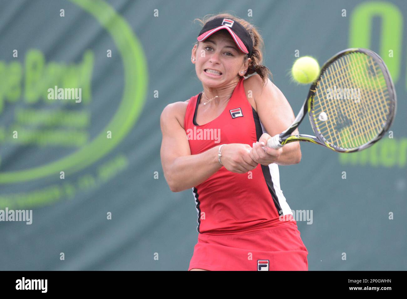 December 8, 2016 - Plantation, Florida, United States - USUE ARCONADA in  her third round match in the