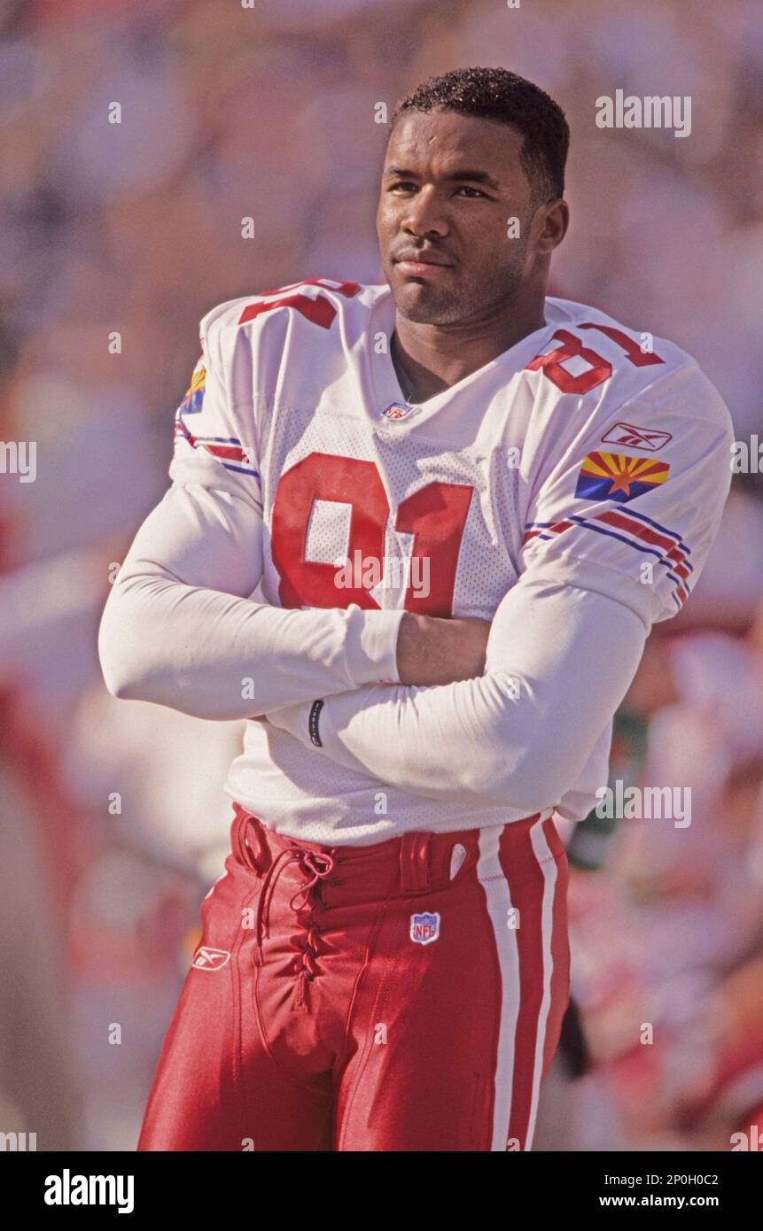 25 November 2001: Arizona Cardinals wide receiver Frank Sanders during a  National Football League game against the San Diego Chargers at Qualcomm  Stadium in San Diego, CA. (Photo by Matt A. Brown/Icon