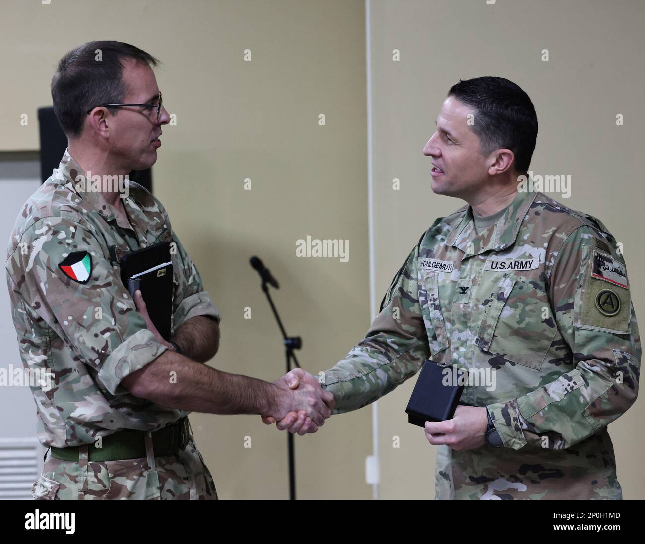 To commemorate the 32nd anniversary of the Liberation of Kuwait and