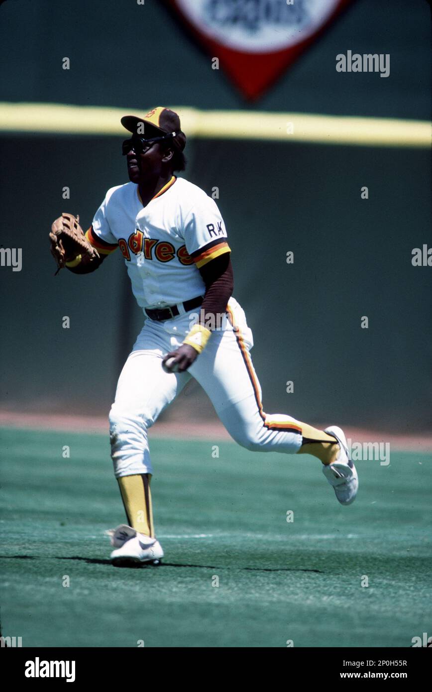 June 1984: Tony Gwynn of the San Diego Padres in action at Jack
