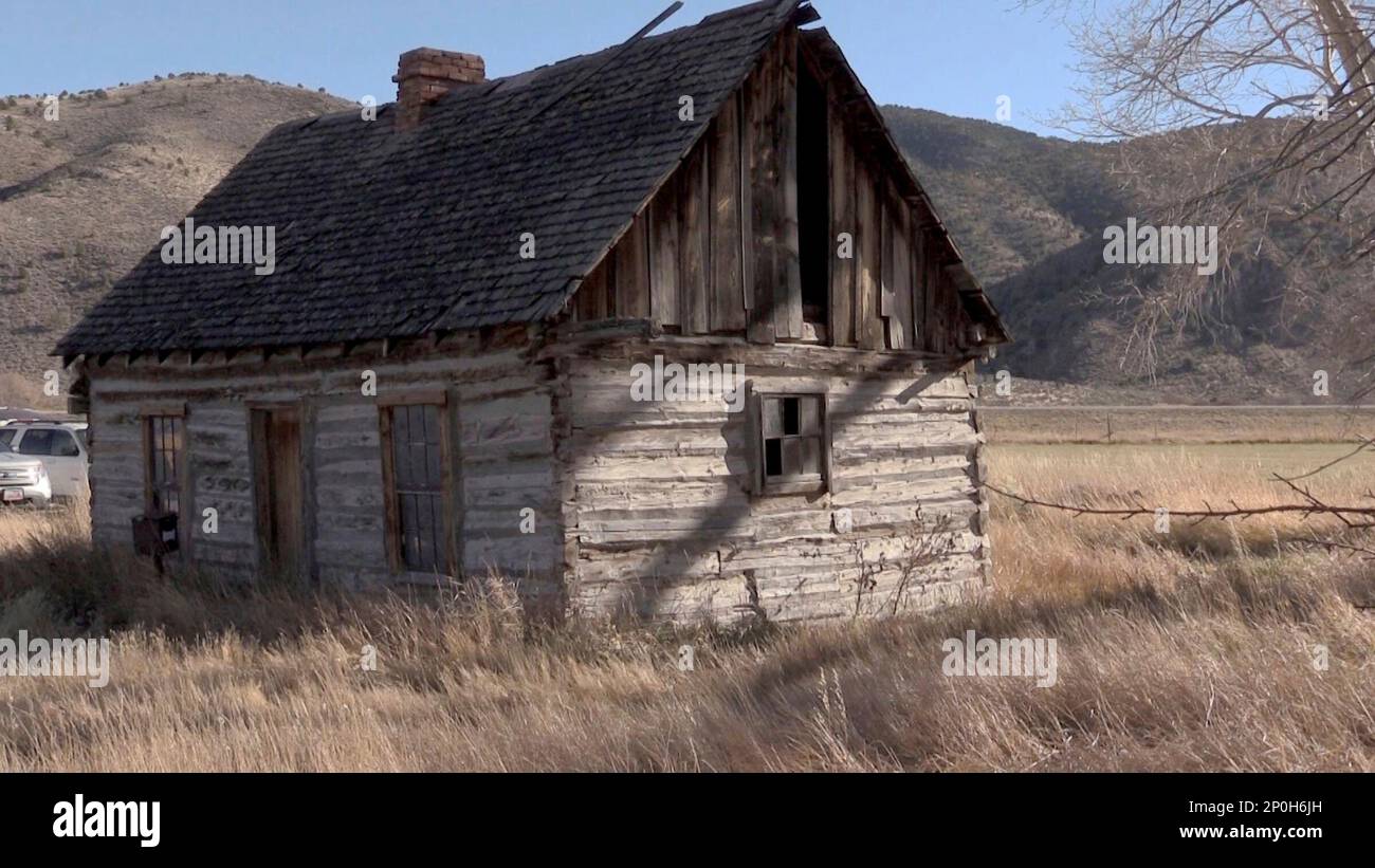 This undated photo shows the exterior of what is believed to be the boyhood home of outlaw Butch