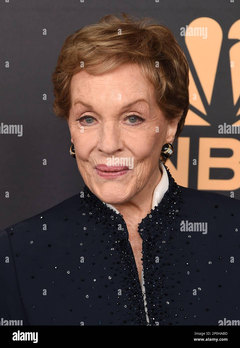 Hollywood, US, March 2, 2023, Julie Andrews arriving on the red carpet