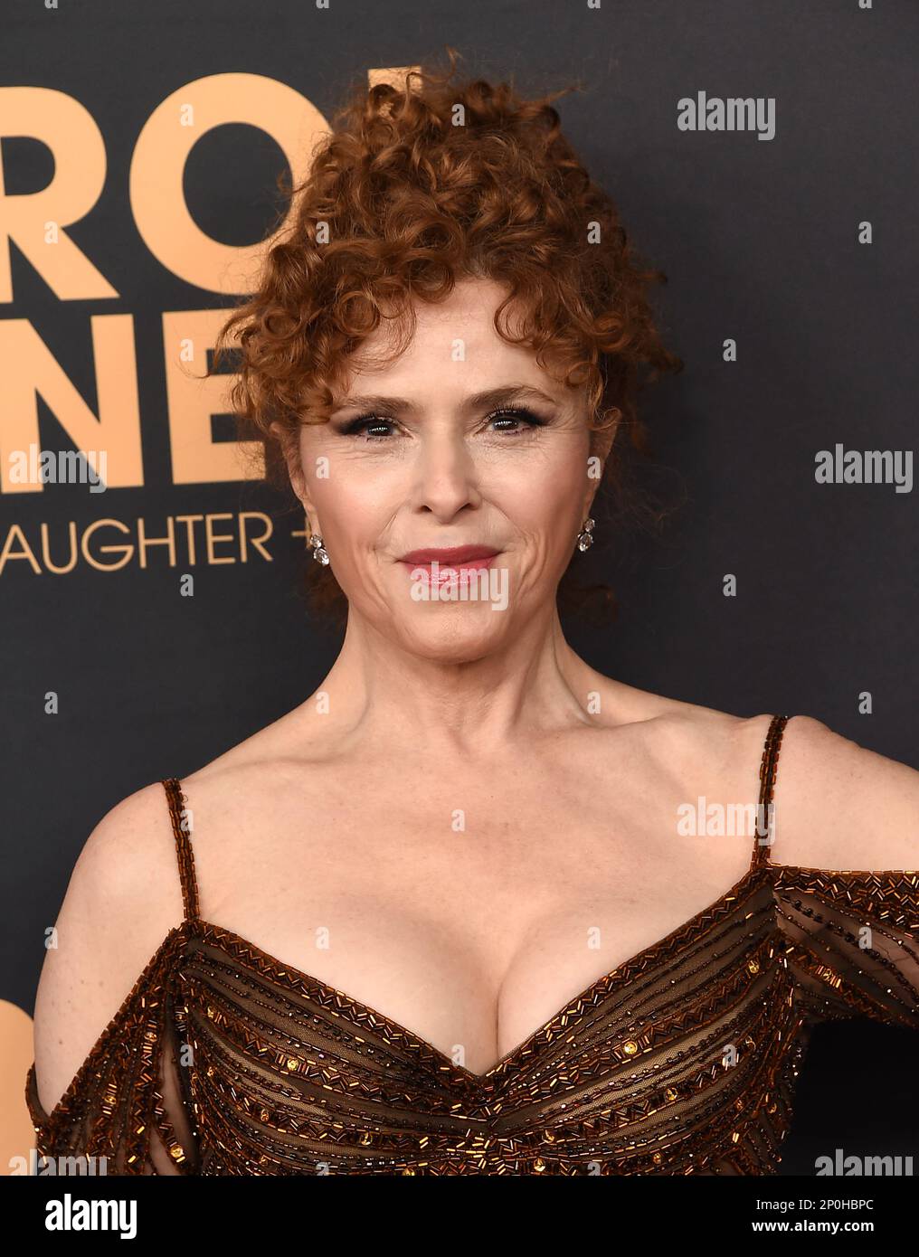Hollywood, US, March 2, 2023, Bernadette Peters arriving on the red carpet for Carol Burnett: 90