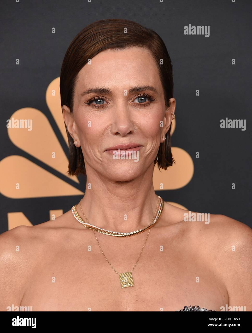 Hollywood, US, March 2, 2023, Kristen Wiig arriving on the red carpet