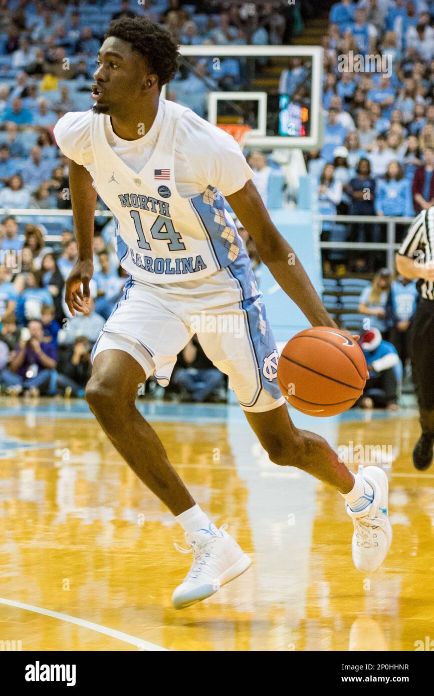 North Carolina guard Brandon Robinson (14) during the NCAA College ...