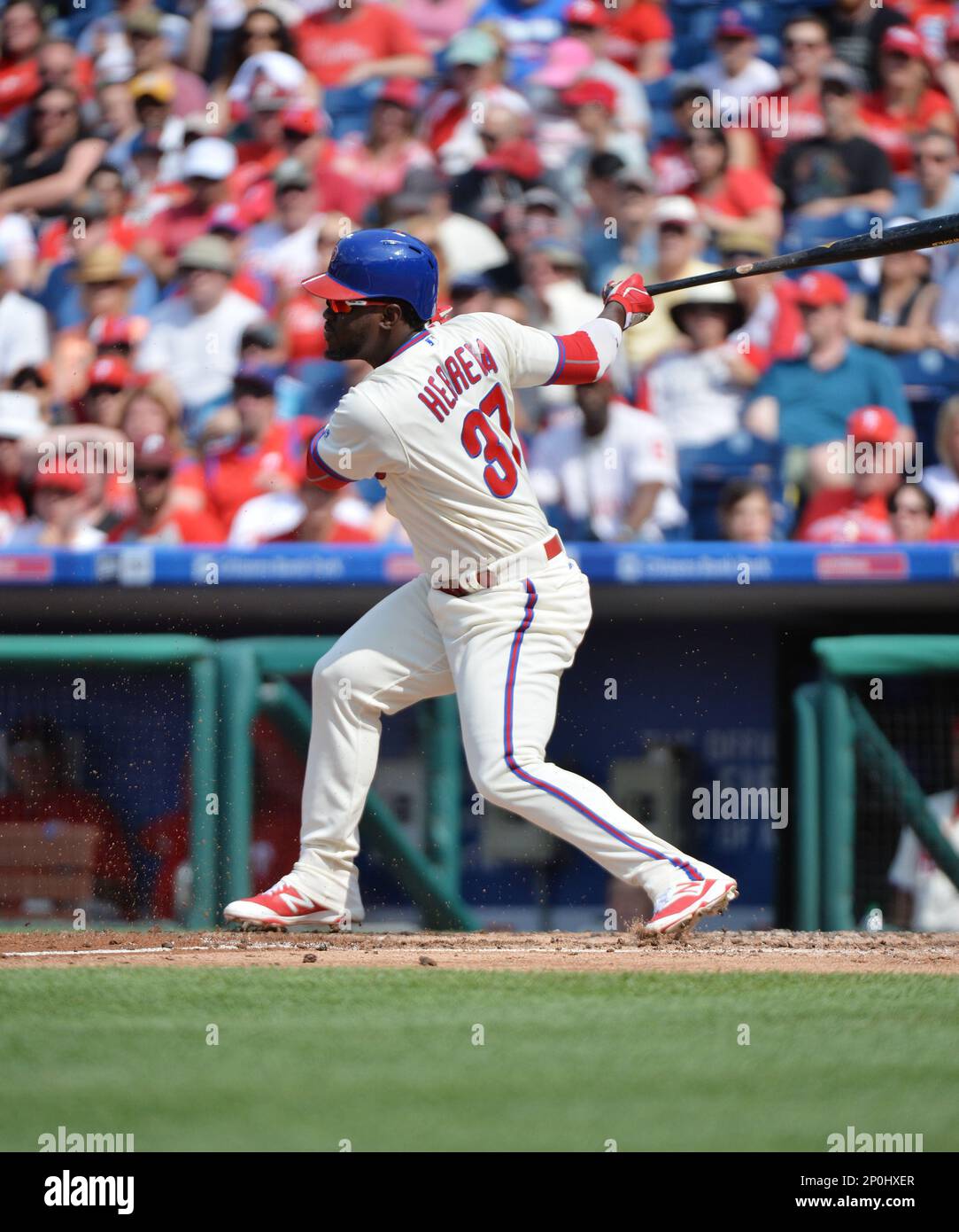Philadelphia Phillies outfielder Odubel Herrera (37) during game