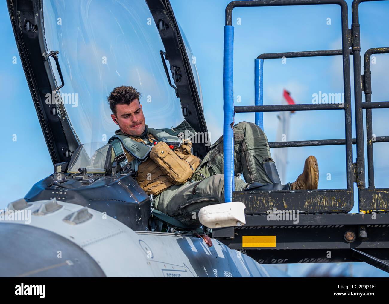 U.S. Air Force Capt. Sean “Wreck” Collins, 13th Fighter Squadron pilot