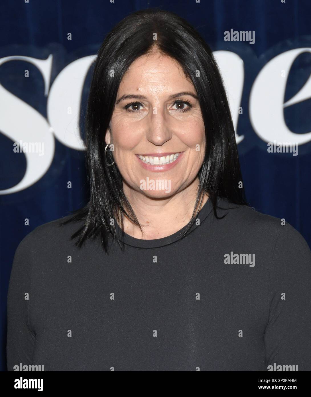 Los Angeles, CA, March 2, 2023. Pilar Savone arrives at the Hulu's