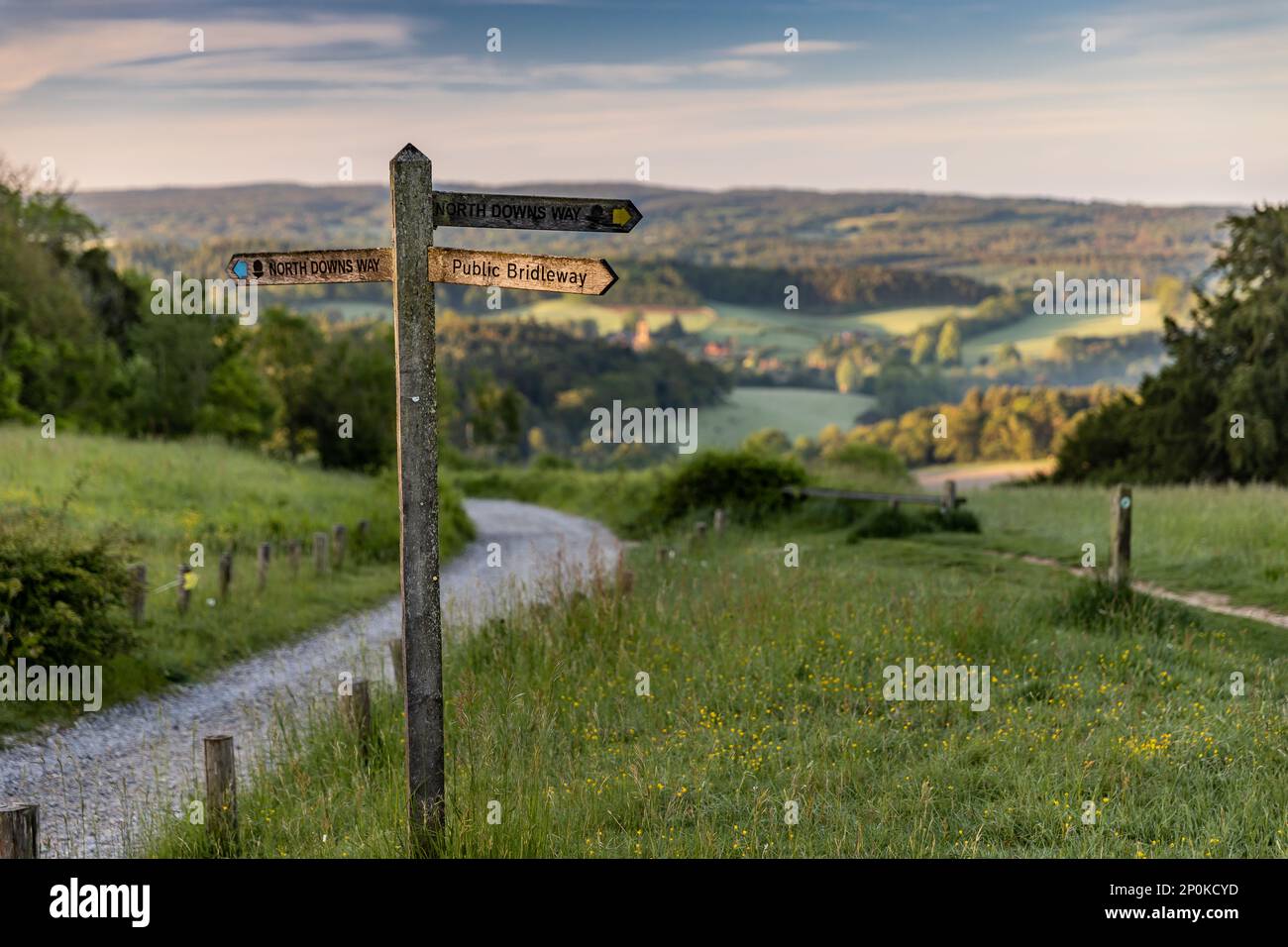 Guildford & Puttenham, Surey, England, UK Stock Photo - Alamy