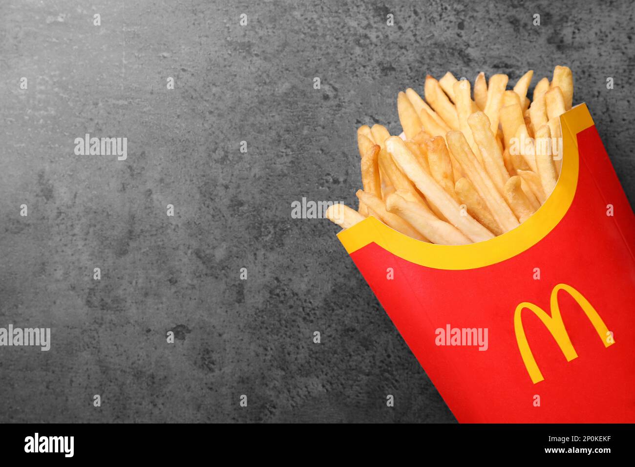 Mcdonalds fries bag hi-res stock photography and images - Alamy