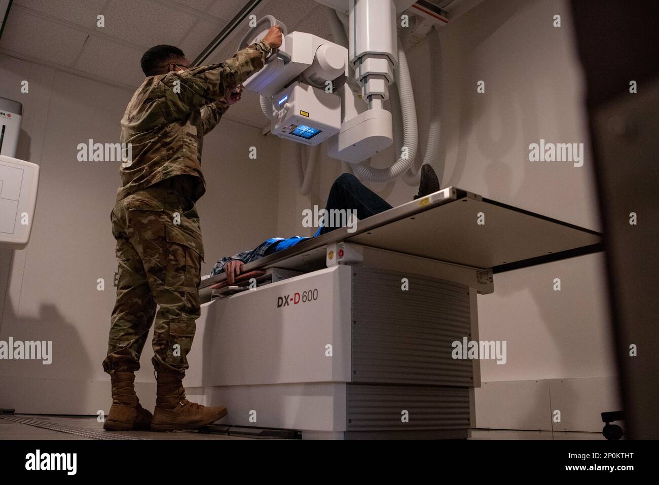 U.S. Air Force Staff Sgt. Edward Smith, 7th Health Care Operations Squadron diagnostic imaging