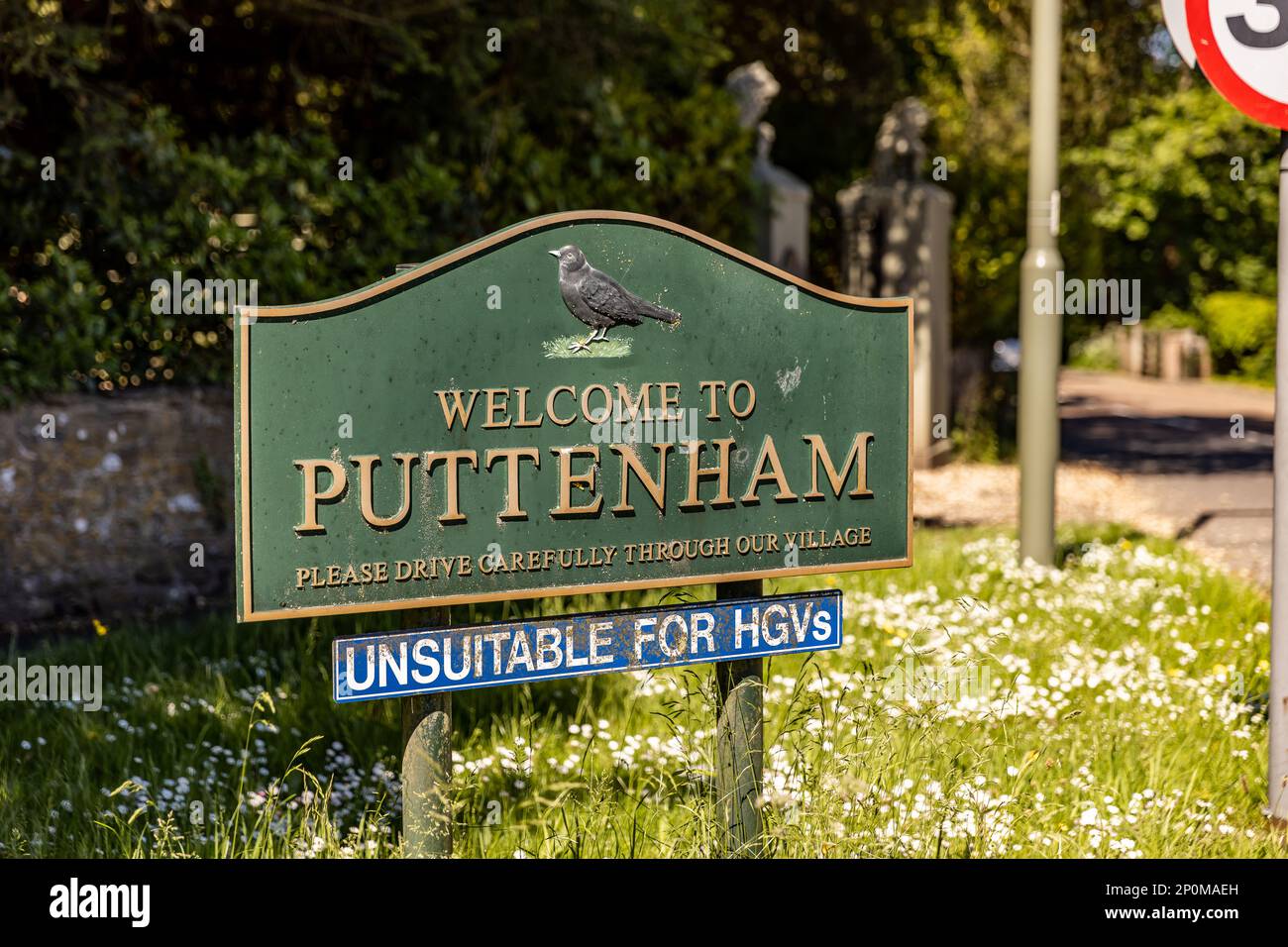 Guildford & Puttenham, Surey, England, UK Stock Photo
