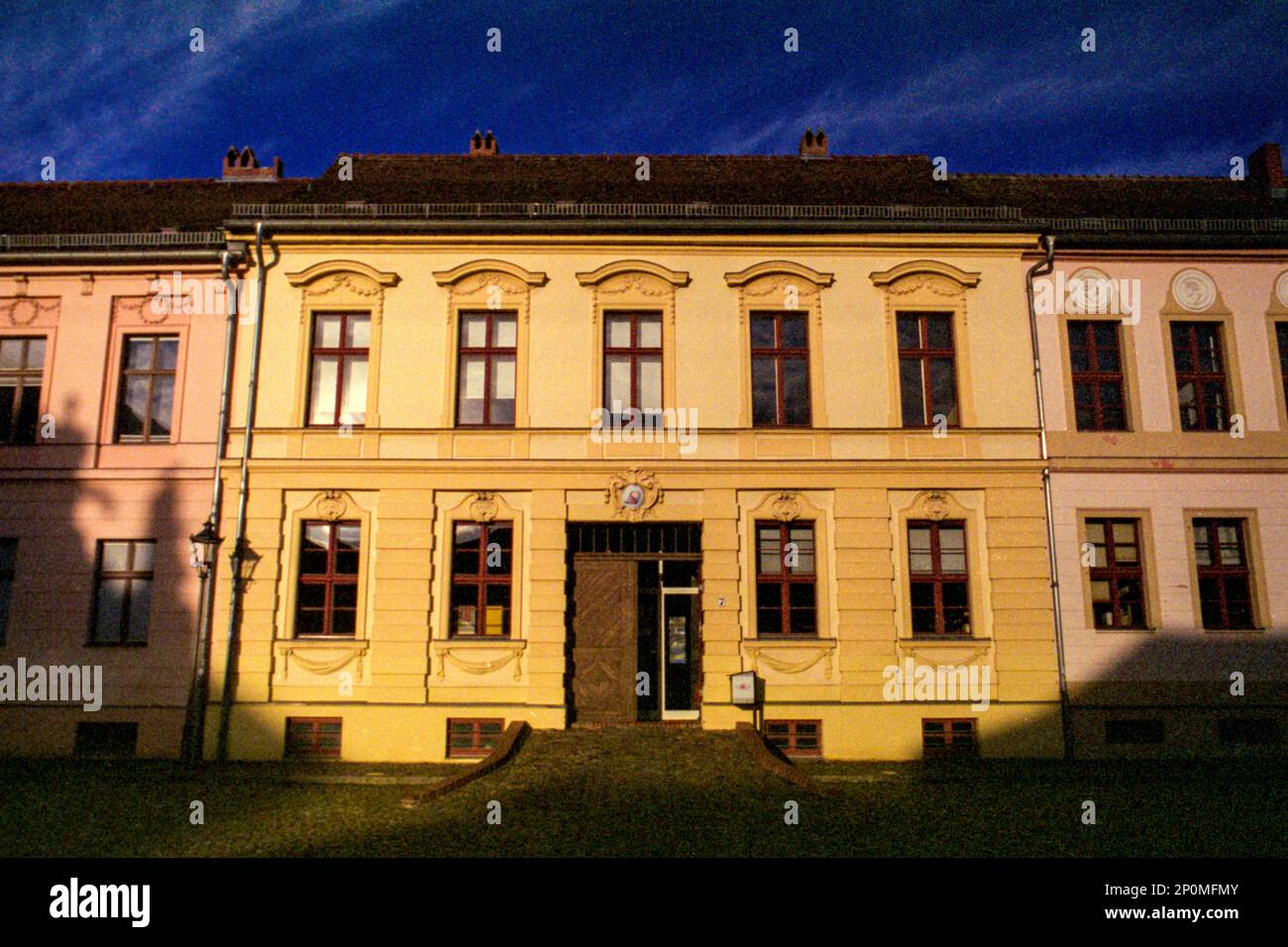 Potsdam, Germany. Einstein Forum buildings' facade. Stock Photo