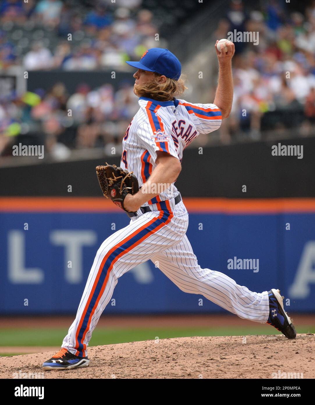 New York Mets pitcher Noah Syndergaard (34) during game against the