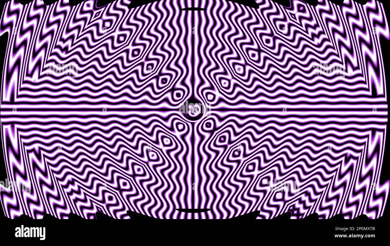 pattern of spreading purple white fluctuating lines composition on ...