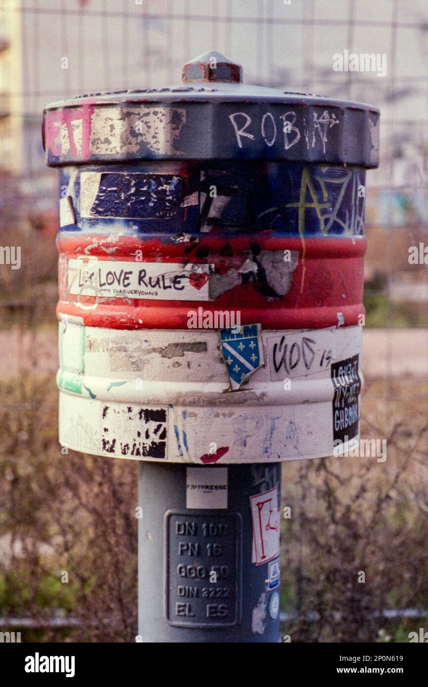 Berlin, Germany. Urban Art Object in the streets of Kreuzberg. Stock Photo