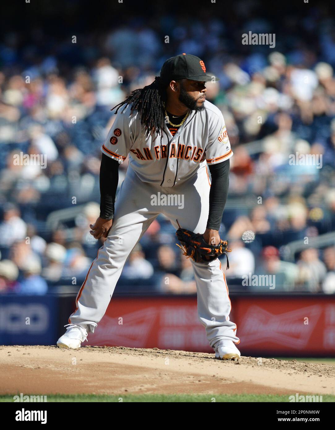 San Francisco Giants pitcher Johnny Cueto (47) during game against the ...
