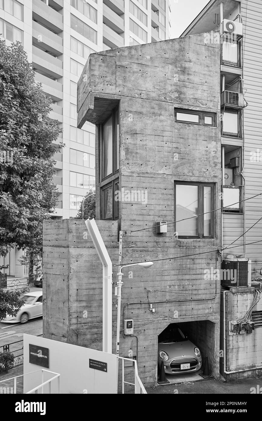 Tower House, concrete single family house designed by