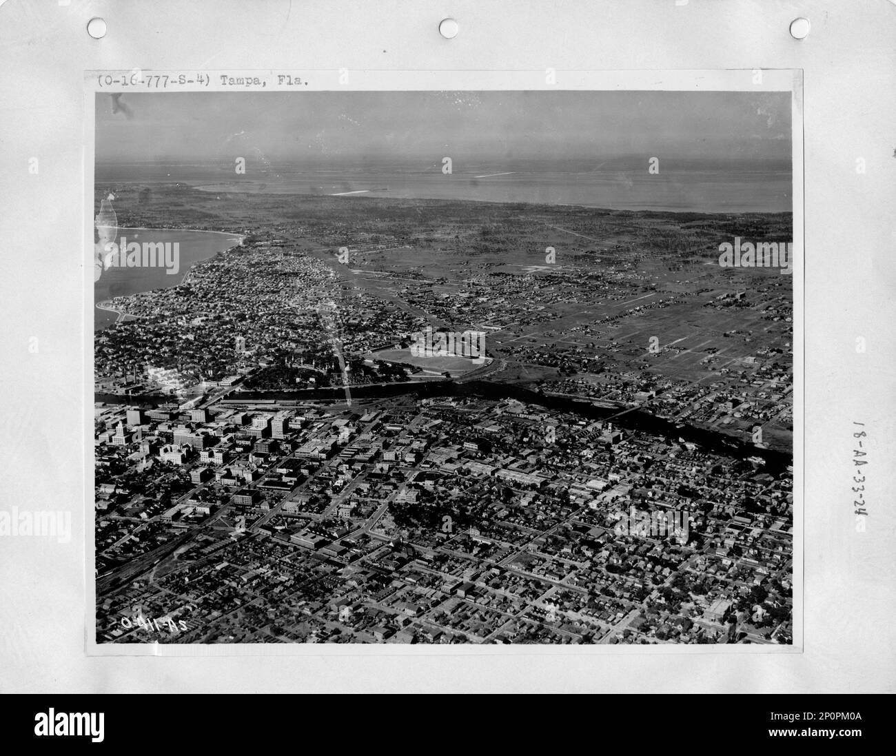 Florida - Tampa, Aerial Photograph Stock Photo - Alamy