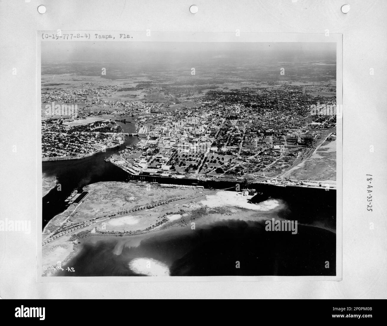 Florida - Tampa, Aerial Photograph Stock Photo - Alamy