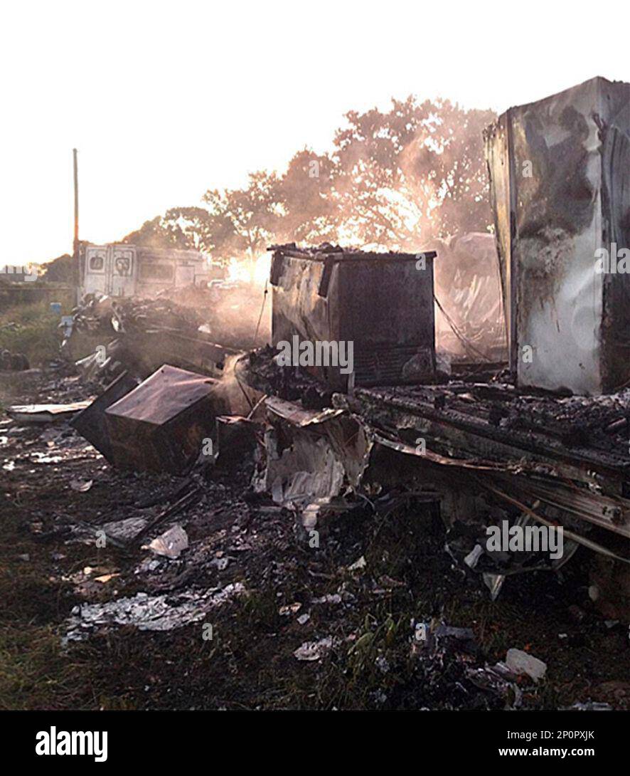 This Sunday, Oct. 23, 2016 photo released by the Louisiana Office of