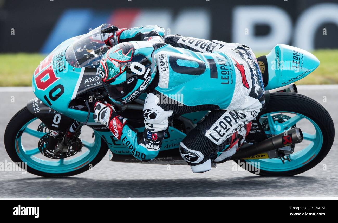 October 22, 2016 - Melbourne, Victoria, Australia - in action during the  3rd Moto3 Free Practice session at the 2016 Australian MotoGP held at  Phillip Island, Australia. (Cal Sport Media via AP Images Stock Photo -  Alamy