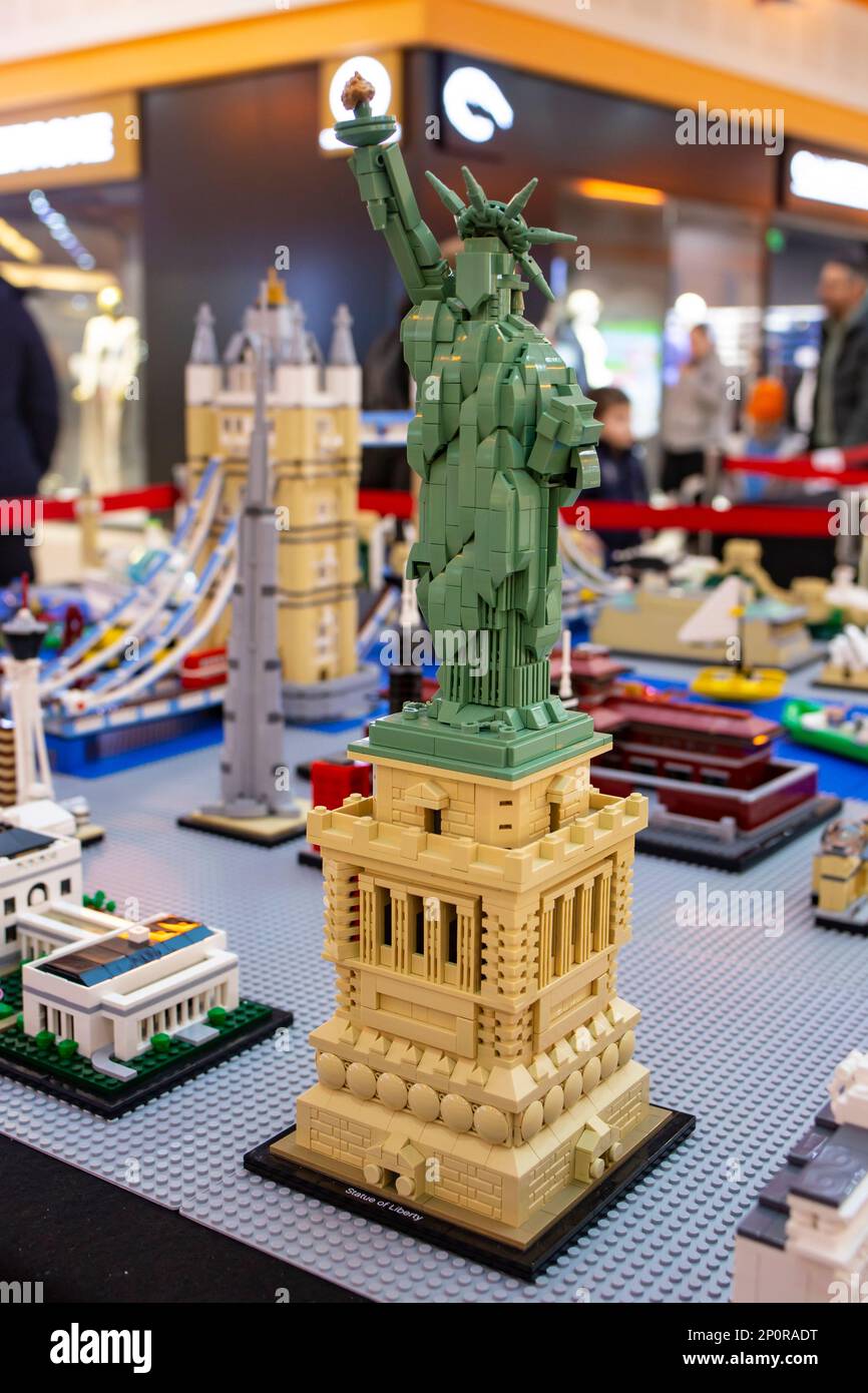 STATUA DELLA LIBERT LEGO ARCHITECTURE