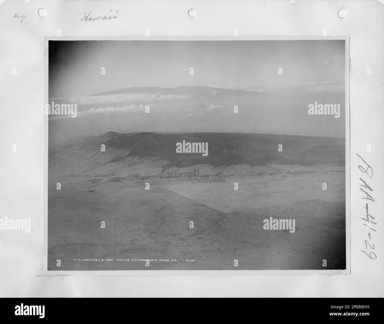 Mauna loa aerial Black and White Stock Photos & Images Alamy