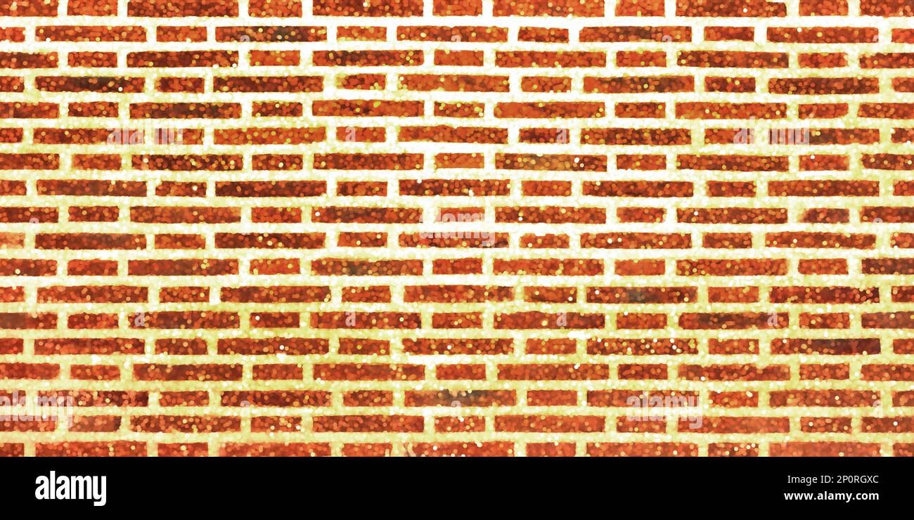 Old Brick Wall Textured Background Stock Photo