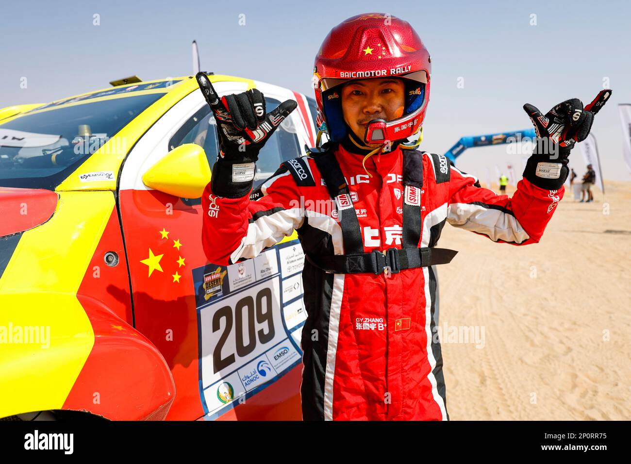 Abu Dhabi - 03/03/2023, 209 ZHANG Guoyu (chn), MENA Oriol (spa), BAIC ...