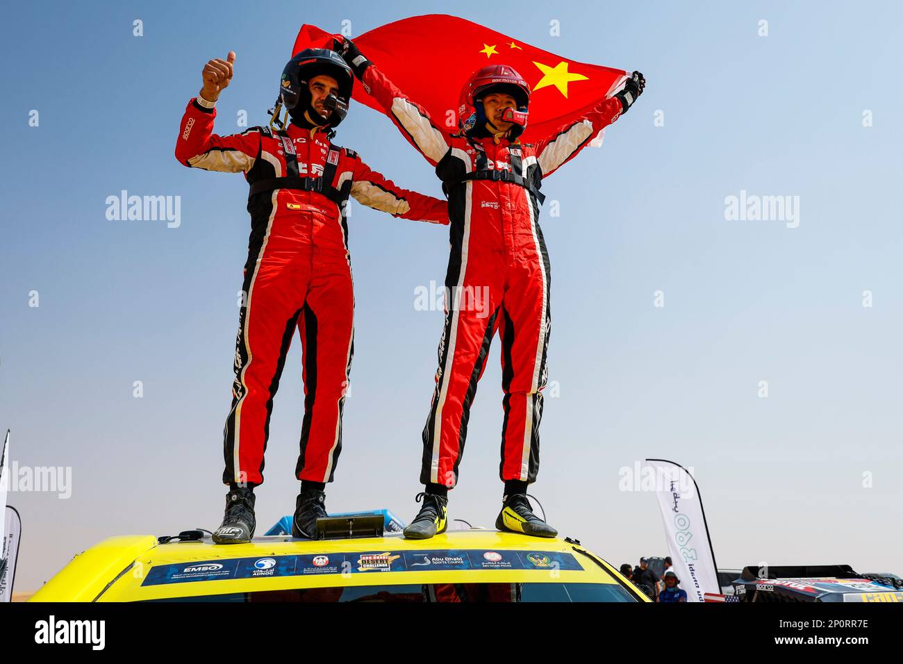 Abu Dhabi - 03/03/2023, 209 ZHANG Guoyu (chn), MENA Oriol (spa), BAIC ...