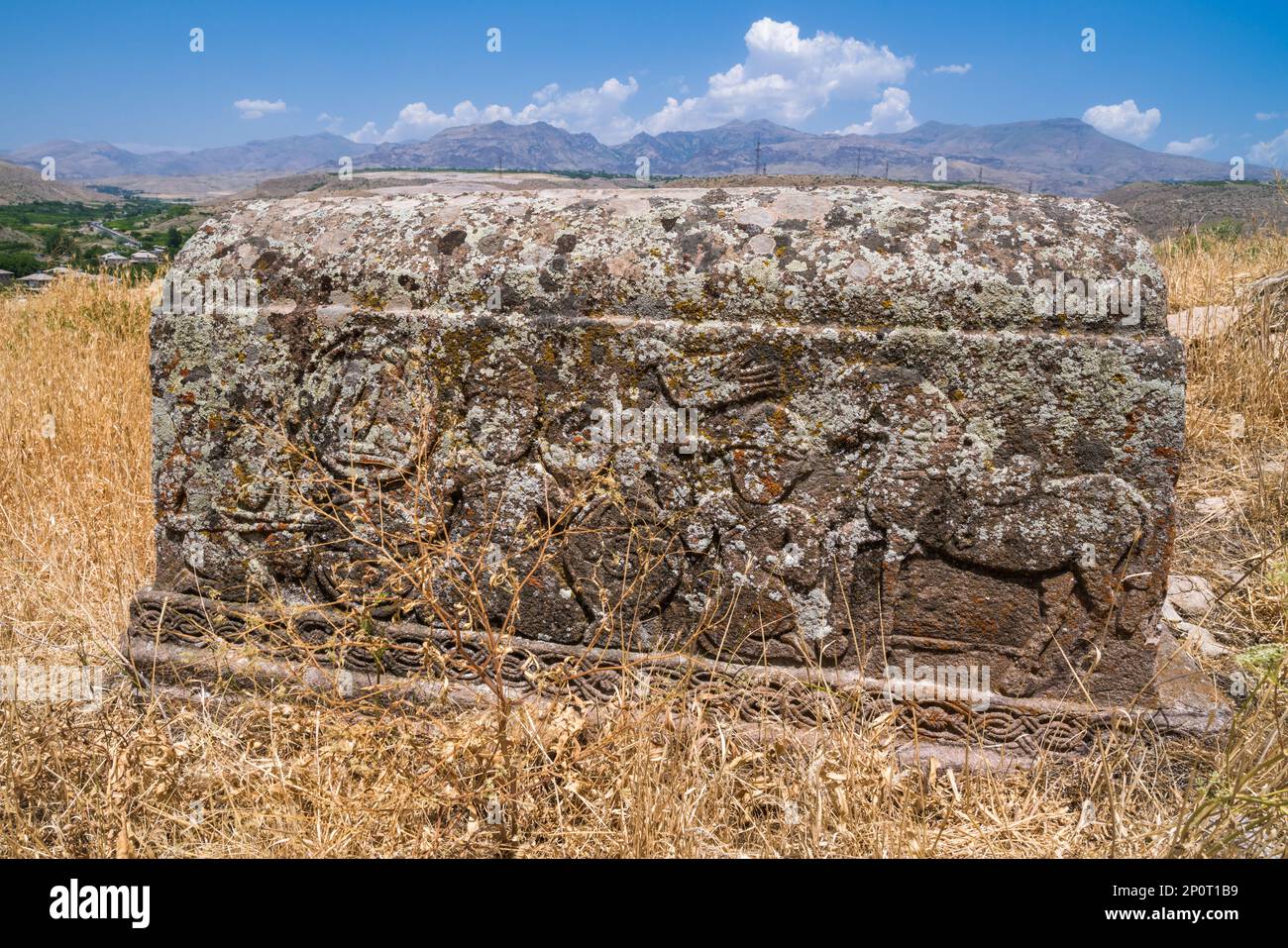 Surb Astvatsatsin Church (1321) near Areni village in Vayots Dzor province, Armenia Stock Photo