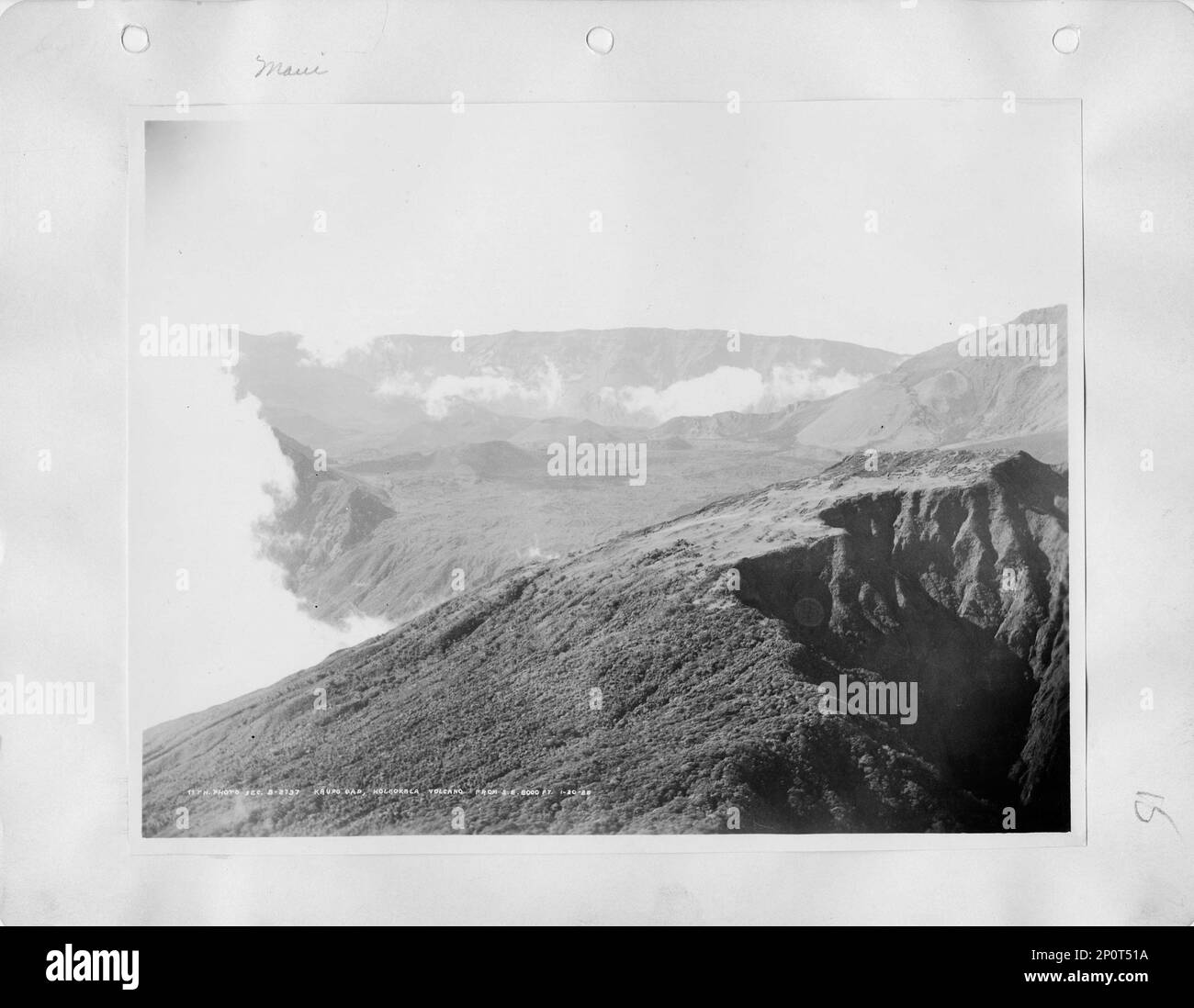 Maui hawaii aerial Black and White Stock Photos & Images - Alamy