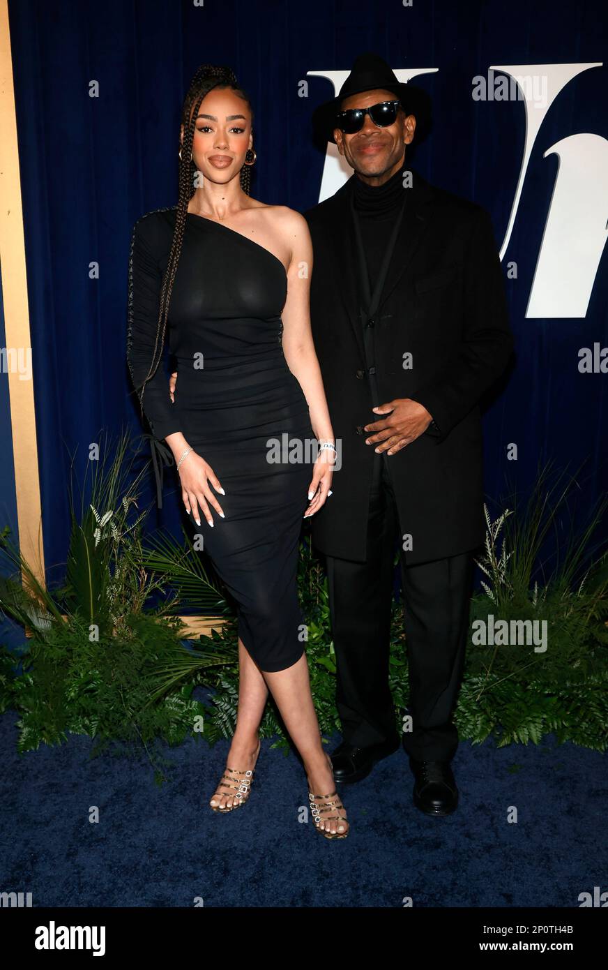 2 March 2023 -Los Angeles, California - Bella Harris, Jimmy Jam Los