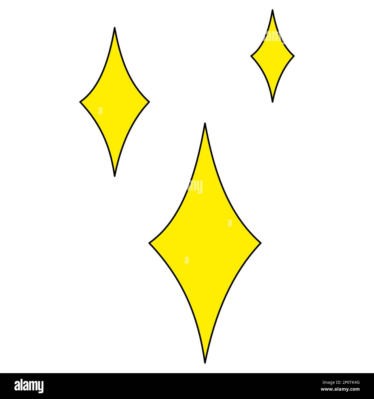 Stars Yellow Stars Sticker - Stars Yellow Stars Sterne - Discover & Share  GIFs